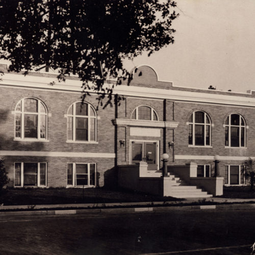 Historical Image of the Palmetto Carnegie Library