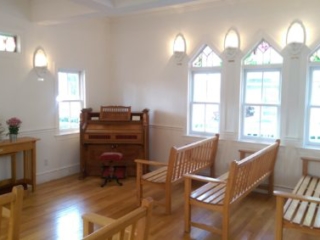 Heritage Chapel Interior at Palmetto Historical Park