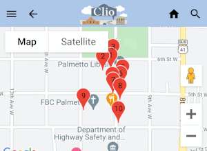 Clio Tour Map thumbnail