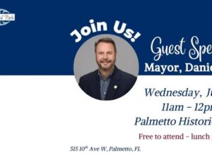 Guest Speaker: Mayor, Daniel West