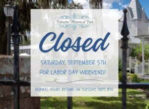 Closed for Labor Day Weekend
